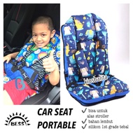 [Free Shipping] 3IN1 PREMIUM PORTABLE CAR SEAT/BABY CHAIR SEAT Mat/STROLER Mat/BABY CHAIR Mat/BOUN/Child Cushion CHAIR