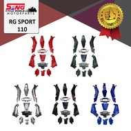 SUZUKI RG SPORT 110 BODY COVER, COLOUR PARTS SET BLACK, BLUE, SILVER, GREEN, RED
