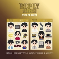 Reply 1988 [BUNDLE라] Kdrama Fanart Merch Sticker Sheets