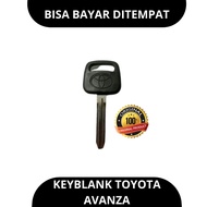 TOYOTA Car Duplicate Key Material Rubber AvanzaTOYOTA Car Keyblank/ AvanzaTOYOTA