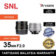 7artisans 35mm F2 Lens for Leica M