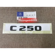 Letter c250 amm, Mercedes c250 amm stamp, Mercedes c250 Logo