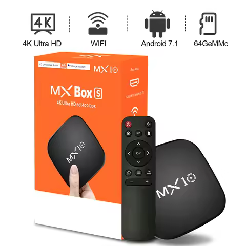 2023 Tvbox Android 7.1 TV Box 2.4G Wifi Allwinner RK3228 8gb Rom Media Player Mxq Pro 4k Set Top Sma