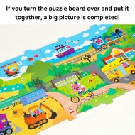 Pinkfong Puzzle Vehicle Puzzles Kids Puzzle Kids Jigsaw Puzzle Educational Toys Early Learning Toy Christmas Gift Birthday Gift for Kids