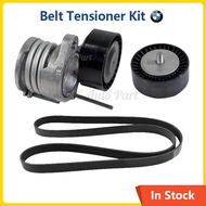 Car Engine Drive Belt Tensioner Kit Pulley Idler gear For BMW X1 X3 E87 E90 E91 E92 E93 318d 320d 32