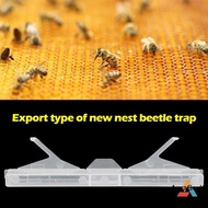 [AuraGesh] 5/10Pcs Hive Beetle Trap Clear Plastic Reusable Beetle Trap Bee Health Suitable For Hive 