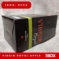 SALE TERLARIS TEMBAKAU VIRGIN ROYAL APPLE 1BOX ISI 5 PCS READYY