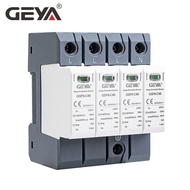GEYA GSP9 4Pole Surge Protector 20KA-40KA SPD AC275V AC385V 400V 440V SPD House Surge Protector 1P N