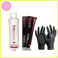 Silver Grey / Silver Gray Hair Color with Oxidant ( 10/01  BOB KERATIN Permanent Hair Color )