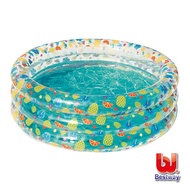 Bestway 。 Hot Summer Transparent Inflatable Pool - Diameter 150cm Bestway 。