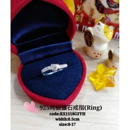925 Silver stone ring**925 Sterling Silver Women's ring/Silver ring for Women