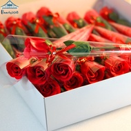 1 Piece Artificial Rose Soap Flower Bouquet  Hari Guru Gift Valentine's Day Mother's Day Birthday Gi