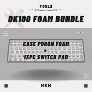 MKB DK100 Foam Bundle Poron Foam IXPE Pre-Cut Switch Pad for Keyboard Modification