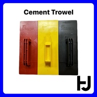 4" PVC CEMENT TROWEL / PVC TROWEL / PLASTIK PLASTER / ORANGE / BLACK / SUDU PLASTER