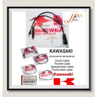 KAWASAKI ZX150 ZXR150 RR150 RR THROTTLE CABLE/CLUTCH CABLE / METER CABLE SPEEDOMETER / RPM cable