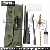TKing 1 Set Ca/nvas+All/oy+Nylon P/ipe brush cleaning kit cleaning brush. 22cal 5.56mm
