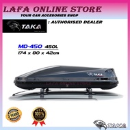 TAKA Roof Box MD-450 ->EXPLORER SERIES<-->XL<-->GLOSSY BLACK<-Authorised Dealer (450L CARGO Roofbox)