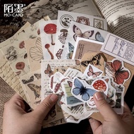Artistic Nature Vintage Scrapbook Supplies Pack (30 Pieces) for Junk Journal Bullet Journals Planner