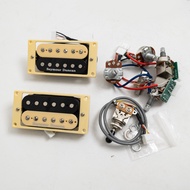 รถปิคอัพ Seymour Duncan ฮัมบัคเกอร์กีตาร์ปิ๊กอัพ SH1n SH4 4C ม้าลาย/ดำ/ขาว/2V1T โครเมี่ยม/2V2T บังเห