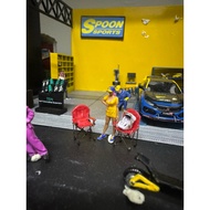 Diorama Baby Carrier 1/64