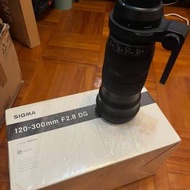 Sigma 120-300 F2.8 DG Sports Canon mount
