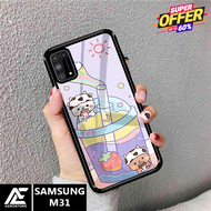 Case SAMSUNG M31 - Casing SAMSUNG M31 Case 3D Terbaru 2022 AEROSTORE.ID [ BOBA ] Soft Case Glass SAM