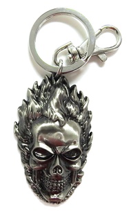 Marvel Pewter Key Ring: Ghost Rider Marvel Pewter Key Ring: Ghost Rider