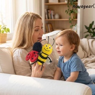NOVAGEAR​ Insect Series Puppets, Storytelling Role Play Animal Finger Puppets, Tell Story 9cm Educat