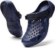 Men's Slip On Clogs Summer Non Slip Garden Shoes Lightweight Soft Clogs Mules Garden Kitchen Outdoor