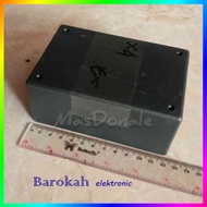 Box X4 Kotak Hitam Plastik serba guna 12.5 x 8.5 x 5 Rakit Elektronik Original