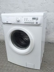 特大容量)洗衣機 大眼仔 1200轉 7KG 金章牌 95%新 二手洗衣機 前置式 傢俬（二手傢俬）１