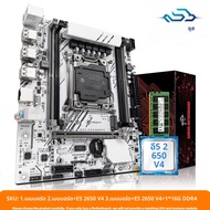 ZSUS X99 เมนบอร์ดชุดLGA2011-3 Xeon E5 2650 V4 CPU DDR4 16GB (1*16GB) 2133MHZ RAMหน่วยความจําNVME M.2