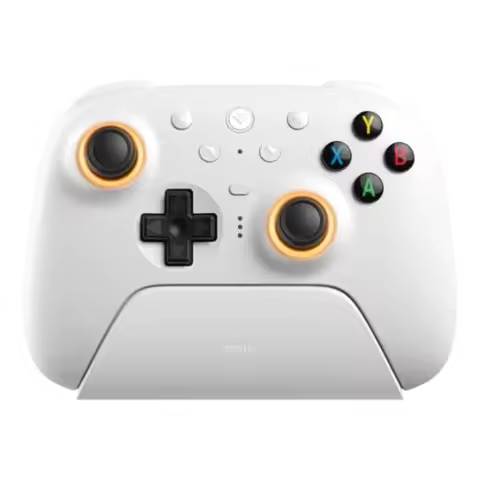 Gaming Controller with TMR Joysticks Switchable Hall Effect/Tactile Triggers 8Speed Wireless Tech Ch