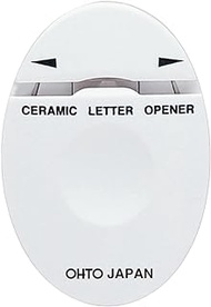 Auto Letter Opener Ceramic Letter Opener White CLO-A-WT
