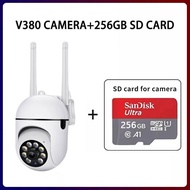 xiaomi กล้องวงจรปิด V380 กล้องวงจรปิดไร้สายไม่ใช้เน็ต กันน้ํา เสียงสองทาง Infrared night vision การตรวจจับการเคลื่อนไหว 360°PTZ 8MP กลางแจ้ง กันน้ำ กล้องวงจร Full HD wifi Camera