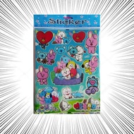 ARMY BTS Character Sticker Sticker Sticker Children's Toy