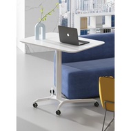 可移動辦公電腦學習升降桌簡易工作臺氣動床側邊款折疊站立式書桌