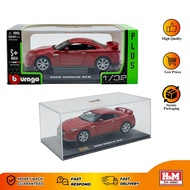 Bburago 1/32 2009 Nissan GT-R Merah