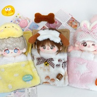 10cm Cotton Baby Clothes 15cm Cotton Doll Sleeping Bag Plush Cute labubu Sleeping Bag labubu Baby Cl