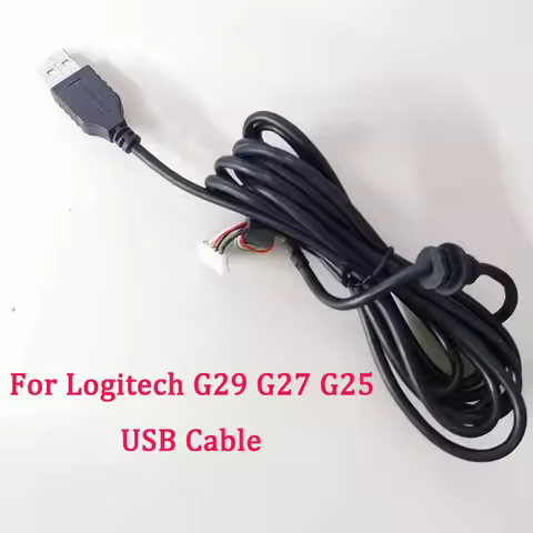 Steering Wheel USB Cable For Logitech G29 G27 G25 Simulated Racing Game Accessories