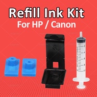 3 In 1 Ink Refill Tool Refill Ink Kit Add Ink Tool Absorption Refill Pumping Tool for HP61 HP63 HP68