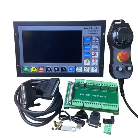 China Manufaturer CNC Controller 3/4 Axis DDCS V4.1 G Code StandAlone Controller With DDMPG CNC Kit 