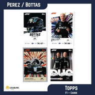 Sergio Perez / Valteri Bottas Formula 1 Cards [F1 — Topps]