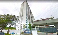 肯帕斯的2臥室獨棟住宅 - 92平方公尺/2間專用衛浴 (JB Kempas 3 Luxury Condo w Free Park Wi-Fi TV Box)