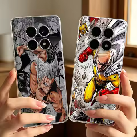 One Punch Man Cover For Xiaomi POCO F4 F5 X3 X5 X6 X7 Redmi Note 14 15 9C 10 10C 12C 13 14C 15 15C P
