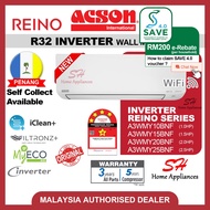 ACSON R32 INVERTER Air-conditioner REINO Inverter Aircond 1.0HP 1.5HP 2.0HP 2.5HP