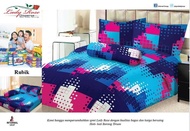 11997Sprei Lady rose 180 x 200 Rubik ( King Size )