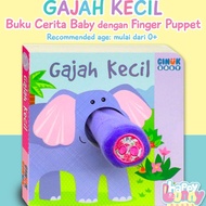 Save [Igloo Books] Little Elephant Finger Puppet Story Board Book (baby Story Book) Special Promo