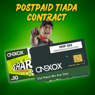 Simkad XOX Pakej B50 Postpaid 400GB Data High Speed 4G dan 5G dengan Panggilan Tanpa Had Boleh Masuk