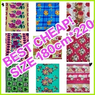 ✸ ∇ (Random Color)MFORTER Double/kumot/habol Pranela 100%cotton Blanket cotton
